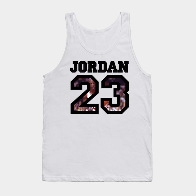 Michael William Jordan Tank Top by juanc_marinn